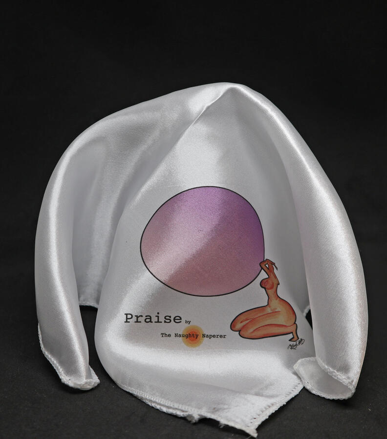 Praise Satin Hankie