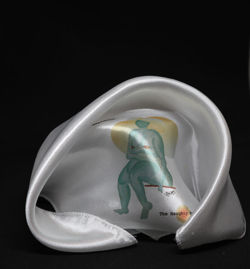 Contemplation Satin Hankie